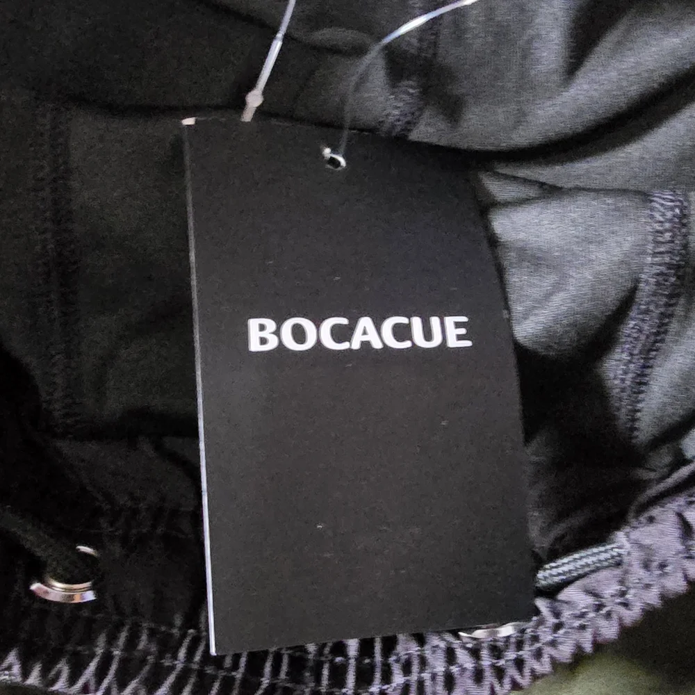 BOCACUE Olive Green Athletic Shorts 3XL Stretch Lounge Activewear Swimshorts NWT